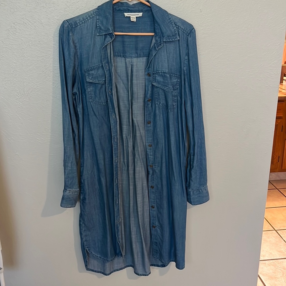 Beachlunchlounge Denim Shirt Dress